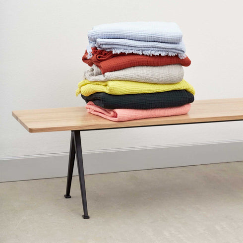 Pyramid 12 Bench Black Base 190x40cm